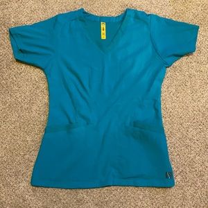 Athletic Wonderwink Aero Scrub Top